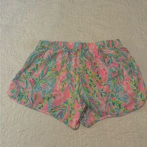 Lilly Pulitzer Pink and Green Kids Shorts